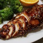 sticky hoisin orange chicken