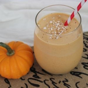 pumpkin coconut smoothie