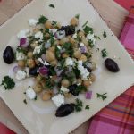 Chickepea & Feta Cheese Salad