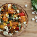 Grilled Veggie, Pesto & Bocconcini Pizza