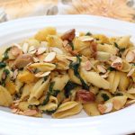 Acorn Squash, Roasted Garlic & Kale Pasta