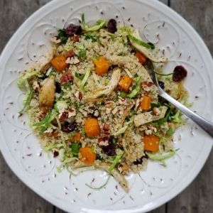 Leftover Turkey Quinoa Salad