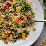 pomegranate orange quinoa salad