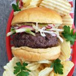 Cheese Stuffed Burger