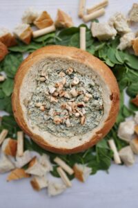 curried up spinach dip
