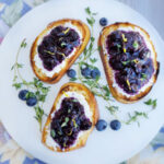 Blueberry Crostini