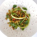 Roasted Chickpea and Asparagus Salad