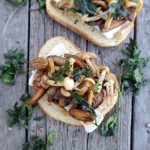Mushrooms on toast