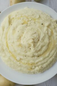 simple creamy mashed potatoes