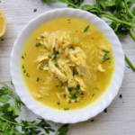 lemon chicken orzo soup