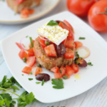 cretan barley rusk salad
