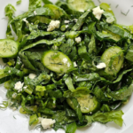 Maroulosalata (Greek Green Lettuce Salad)