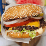 classic smash burger recipe card