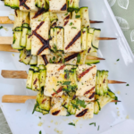Zucchini and Haloumi Skewers