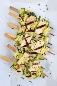 Zucchini and Haloumi Skewers v3